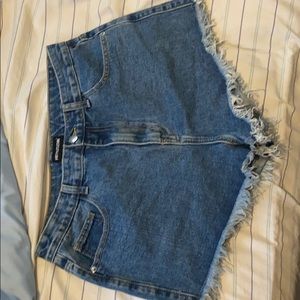 Jean shorts